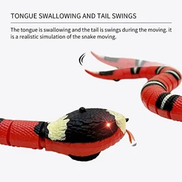 Pet2U Smart Sensing Snake Electronically Interactive Toy