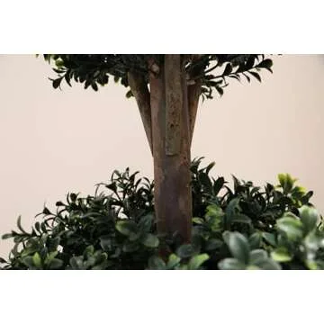 Artificial Boxwood Double Ball Topiary Trees for Home Decor