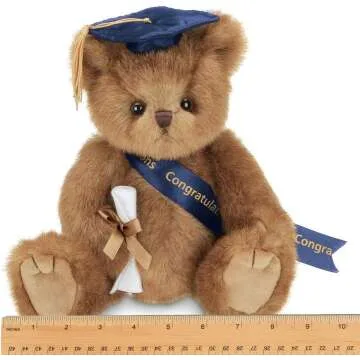 Bearington Graduation Plush - Adorable Gift for Graduates