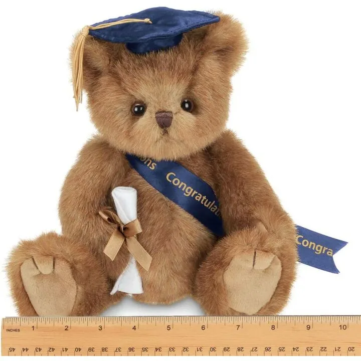 Bearington Graduation Plush - Adorable Gift for Graduates