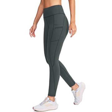 G Gradual Winter Leggings with Pockets for Women