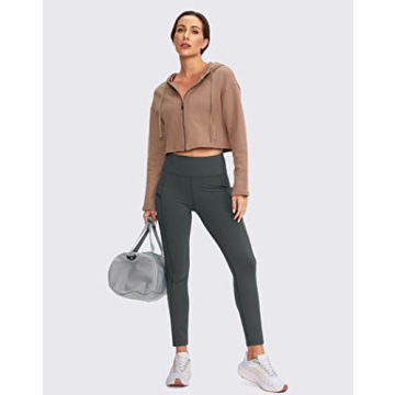 G Gradual Winter Leggings with Pockets for Women