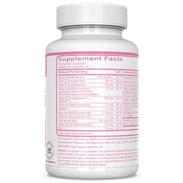 PEScience TruMulti Women's, Multivitamin with Premium Quality Vitamin C, D, Zinc for Immune Support, 90 Capsules