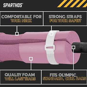 Sparthos Barbell Pad for Ultimate Comfort in Workouts