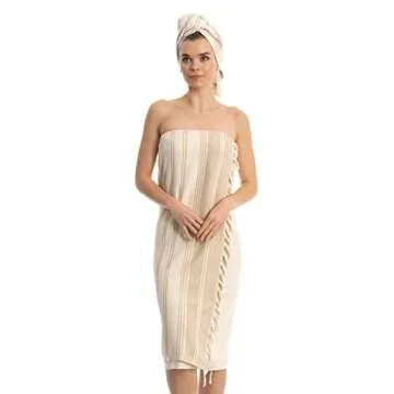 DEMMEX Organic Cotton Towel - Luxurious Bath & Beach Towel