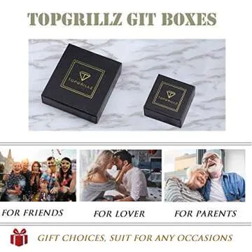 TOPGRILLZ Engagement Ring Men Gold Ring Cubic Zirconia Silver Ring Diamond Rings for Women 9mm Iced out 14K Gold Plated 2 Rows Round Cut Eternity Chunky Ring（Silver,9