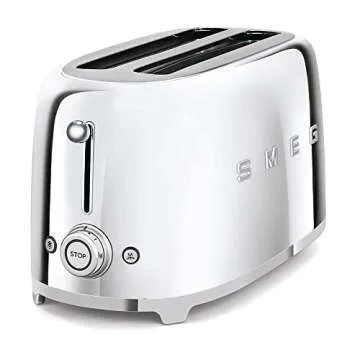 Smeg 4-Slice Toaster-Chrome