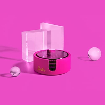 Dragon Glassware x Barbie Coasters Set of 4 - Vibrant Design