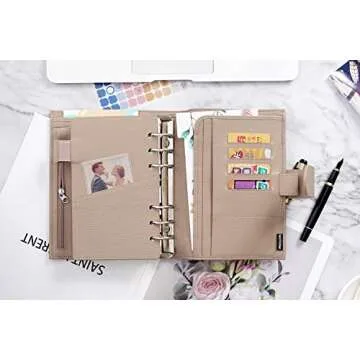 Moterm Personal Luxe Planner - Stylish Leather Organizer