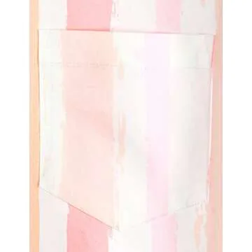 VATPAVE Mens Striped Summer Shirts Casual Button Down Short Sleeve Beach Stylish Untucked Hawaiian Shirts X-Large WhitePink Stripes Vertical Striped