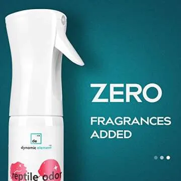 Dynamic Element Reptile Odor Eliminator Spray - Safe & Unscented