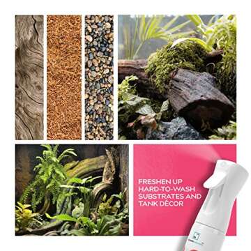 Dynamic Element Reptile Odor Eliminator Spray - Safe & Unscented