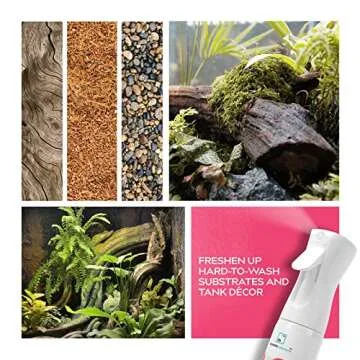 Dynamic Element Reptile Odor Eliminator Spray - Safe & Unscented