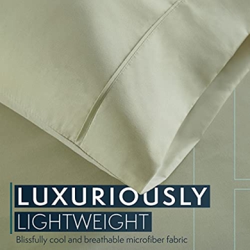 HC Collection Queen Sheet Set - Ultra Soft, Deep Pocket