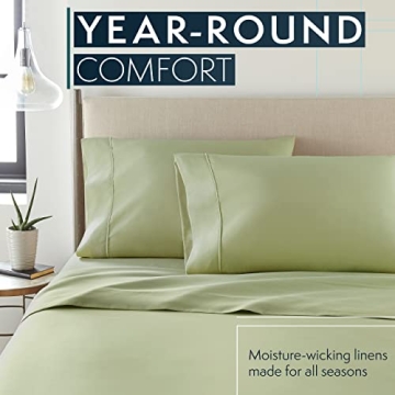 HC Collection Queen Sheet Set - Ultra Soft, Deep Pocket