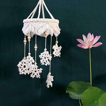 Macrame Cord 4mm Natural Cotton Rope for Crafts and Decor