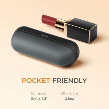 OCOOPA 2 in 1 Magnetic Rechargeable Hand Warmers, UT2s Mini Electric Handwarmers 2 Pack, Split USB-C...