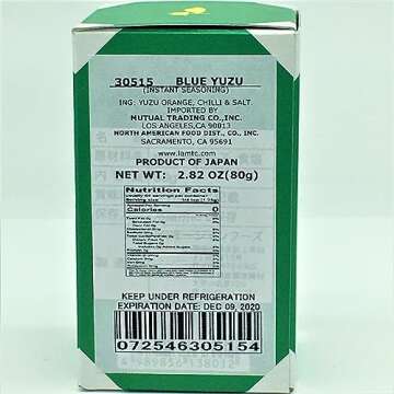 Yuzu Kosho, Spicy Japanese Yuzu Pepper Paste | Hot Sauce with Yuzu Citrus (Green, 3 Pack)