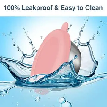 Homotte Salad Dressing Container To Go, 6x1.6 oz Small Containers with Lids, Reusable Sauce Containe...