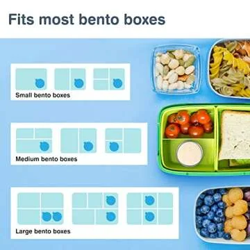 Homotte Salad Dressing Container Portable & Leak Proof