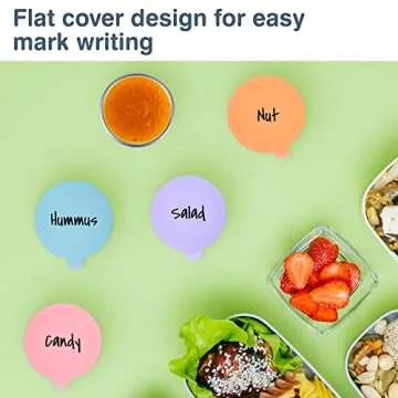 Homotte Salad Dressing Container Portable & Leak Proof