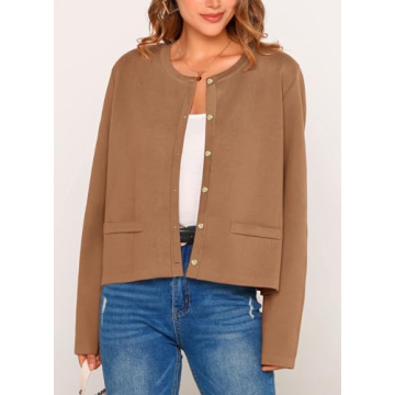 PRETTYGARDEN Women's Stylish Winter Cardigan Sweater