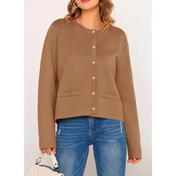 PRETTYGARDEN Women's Stylish Winter Cardigan Sweater