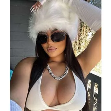 Stylish Rectangle Y2K Sunglasses for Women - Trendy Shades