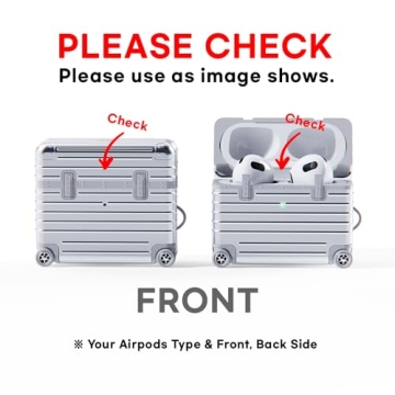 Miak AirPods 3rd Generation Stylish Case with Keychain