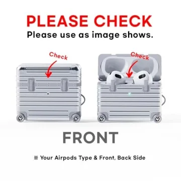 Miak AirPods 3rd Generation Stylish Case with Keychain