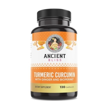 Turmeric Curcumin with Ginger Bioperine 120 Capsules