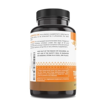 Turmeric Curcumin with Ginger Bioperine 120 Capsules