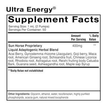 Quicksilver Scientific Ultra Energy - Natural Energy Boost