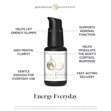 Quicksilver Scientific Ultra Energy - Natural Energy Boost