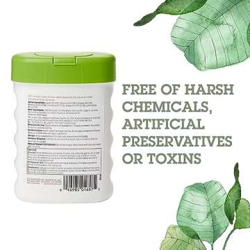 Quantum Health Buzz Away Extreme Towelettes - DEET-free Insect Repellent Wipes, Essential Oils - Pop...