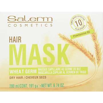 Salerm Wheat Germ Hair Mask - Nourishing & Hydrating Treatment