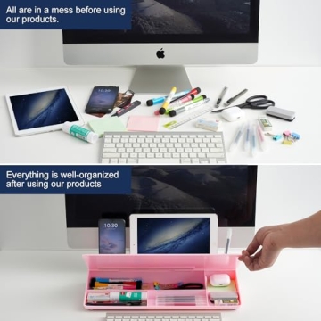 TSJ OFFICE Whiteboard - Ergonomic Desktop Organizer for Work