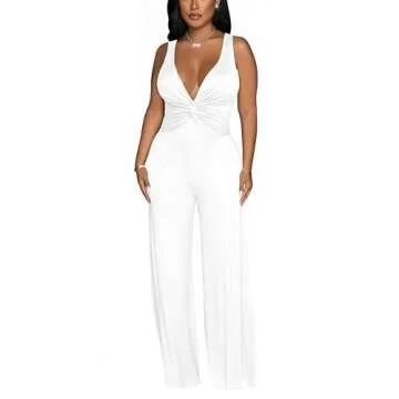 Hostoyo Comfy Wide Leg Jumpsuit - Stylish & Comfortable Fashion Staple