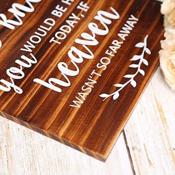 Rustic Wedding Memorial Sign for Special Moments