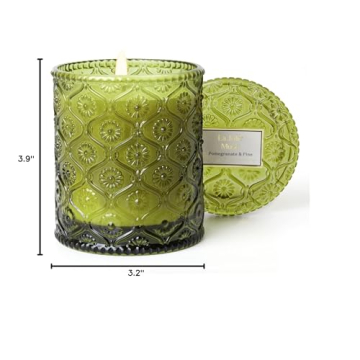 LA JOLIE MUSE Christmas Pomegranate & Pine Candle Gift Set
