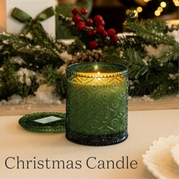 LA JOLIE MUSE Christmas Pomegranate & Pine Candle Gift Set
