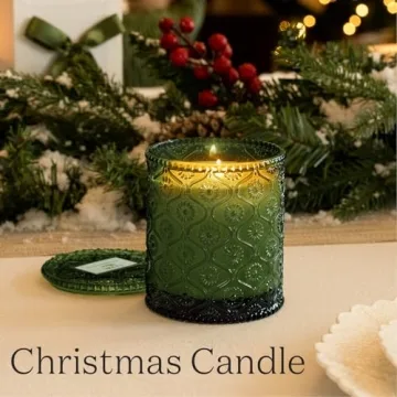 LA JOLIE MUSE Christmas Pomegranate & Pine Candle Gift Set