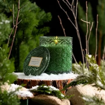 LA JOLIE MUSE Christmas Pomegranate & Pine Candle Gift Set