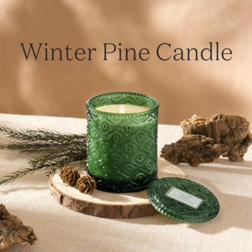 LA JOLIE MUSE Christmas Pomegranate & Pine Candle Gift Set