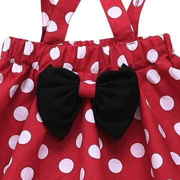 Baby Girl Polka Dot Mini Costume & Cake Smash Outfit