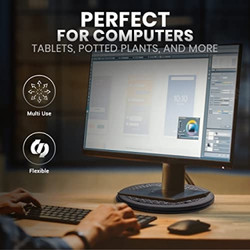 Lazy Susan Turntable Organizer for Kitchen and Home Use