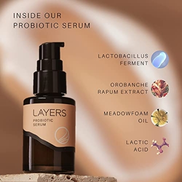 Layers Probiotic Serum for Brighter, Hydrated Skin