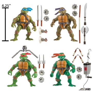 Teenage Mutant Ninja Turtles 4-Pack Action Figures
