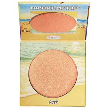 theBalm theBalmfire Night Owl Highlighting Shadow Blushes Duo, Eyeshadow, shimmery, Brighten Face Color, Long-lasting, (Dusk & Dawn), 2.24 ounces