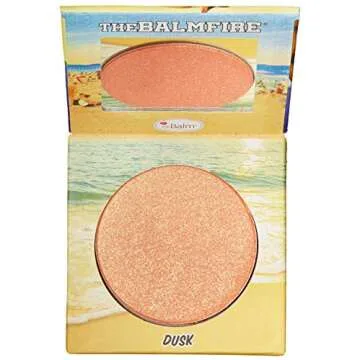 theBalm theBalmfire Night Owl Highlighting Shadow Blushes Duo, Eyeshadow, shimmery, Brighten Face Color, Long-lasting, (Dusk & Dawn), 2.24 ounces